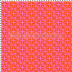Spandex Orbit Orange Pink
