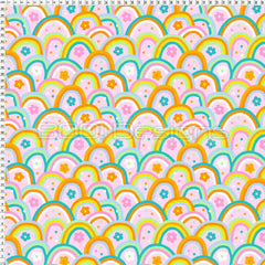 Spandex Honey Rainbow Pastel