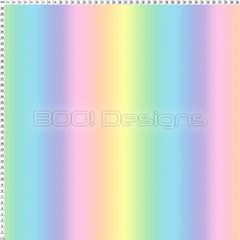 Spandex Pastel Rainbow Stripe