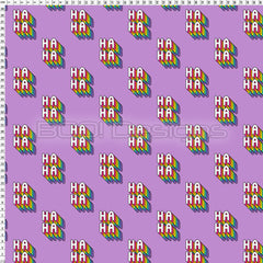 Spandex Hahaha Purple