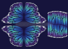 Circle Panel Class Kit - Wings Purple Teal