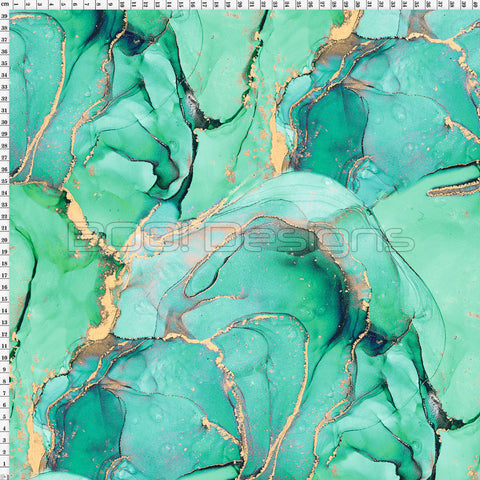 Spandex Ink Ethereal Mint - Velvet 190gsm