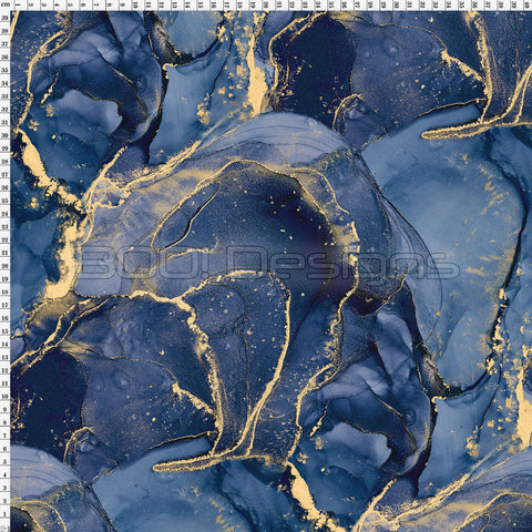 Spandex Ink Ethereal Navy - Thermo 250gsm