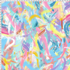 Spandex Pastel Paint Abstract