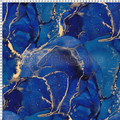 Spandex Ink Ethereal Cobalt - Thermo 250gsm