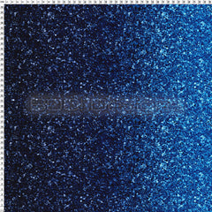 Spandex Glitz Ombre Blue