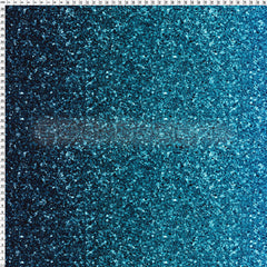 Spandex Glitz Ombre Teal