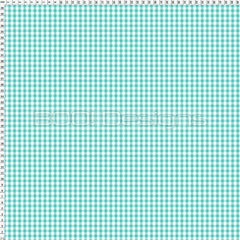 Spandex Gingham Teal Small