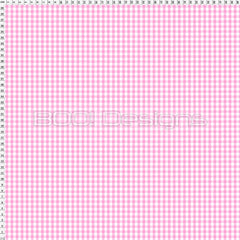 Spandex Gingham Light Pink Small