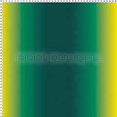 Spandex Ombre Green Gold