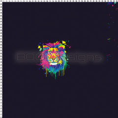 Spandex P100 Lion Jumbo Splat Black