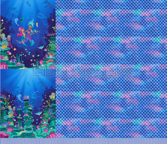 Spandex P125 2Mermaids Scales