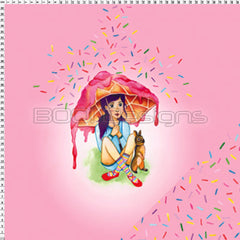 Spandex P125 Ice-Cream Girl