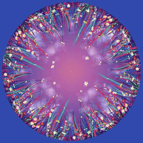 Spandex P145 Circle Panel Beeutiful Dusk
