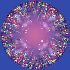 Spandex P145 Circle Panel Beeutiful Dusk