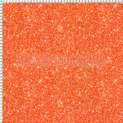 Spandex Printed Glitter Orange