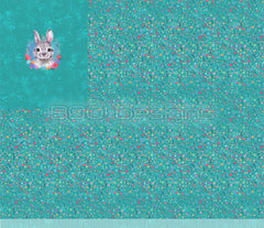 Spandex P125 Bunny Ditsy Floral