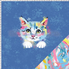 Spandex P125 Kitten Abstract