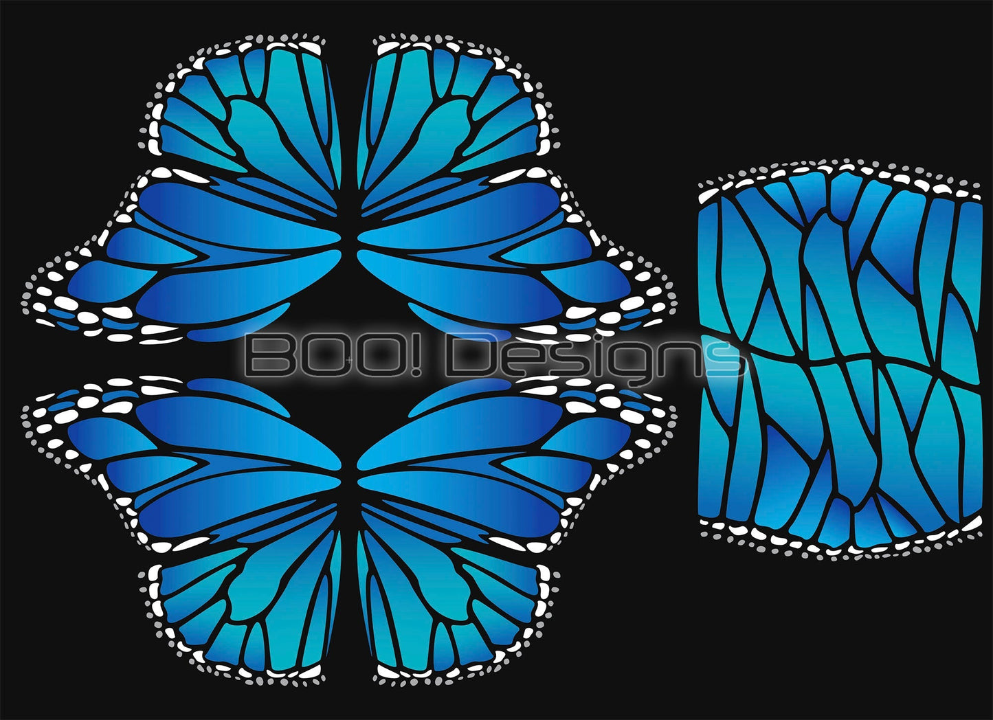 Circle Panel Class Kit - Wings Blue Circle Panel Class Kit