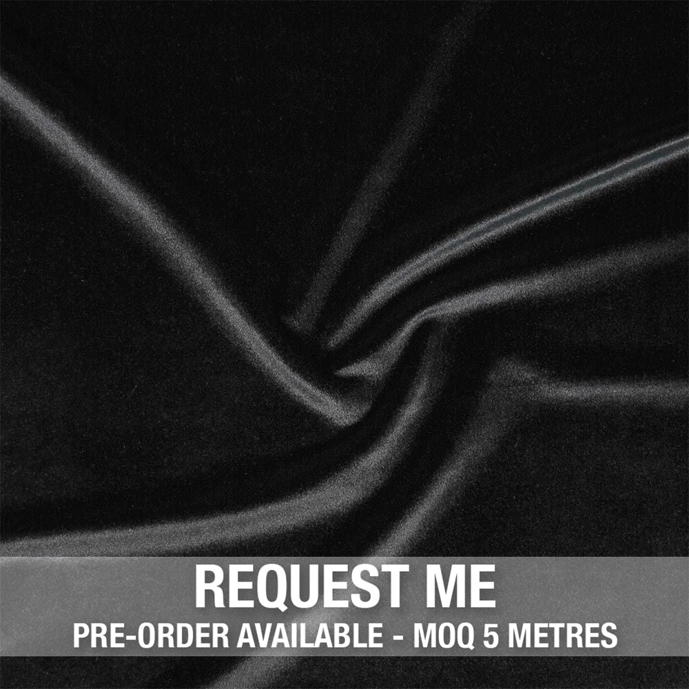 Spandex Smooth Velvet Black