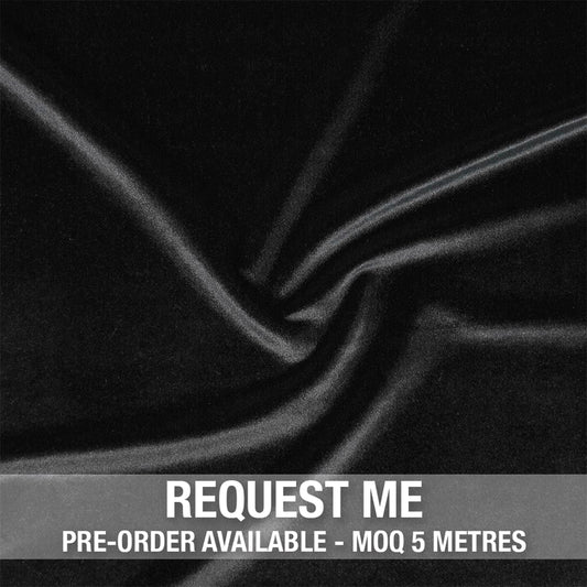 Spandex Smooth Velvet Black