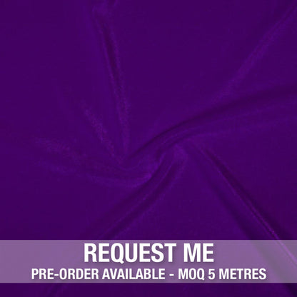 Spandex Smooth Velvet Grape