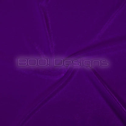 Spandex Smooth Velvet Grape