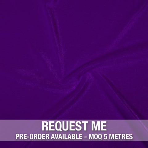 Spandex Smooth Velvet Grape
