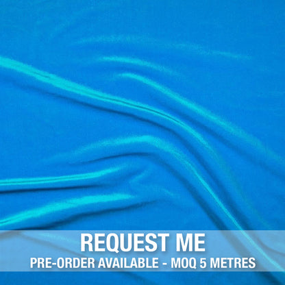 Spandex Smooth Velvet Turquoise