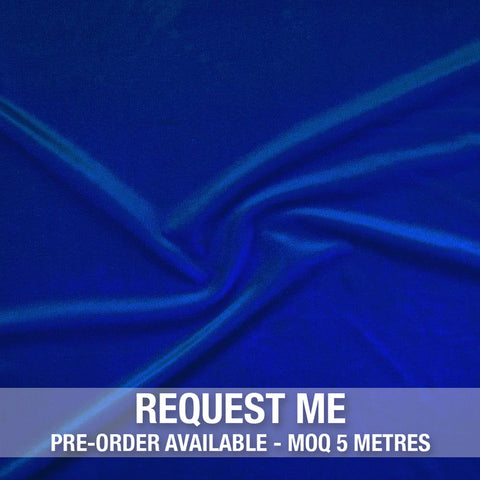 Spandex Smooth Velvet Royal