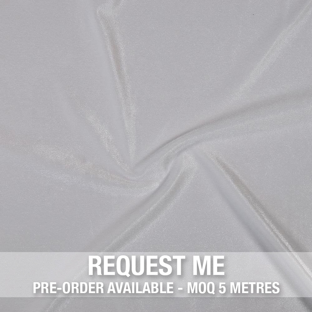 Spandex Smooth Velvet White