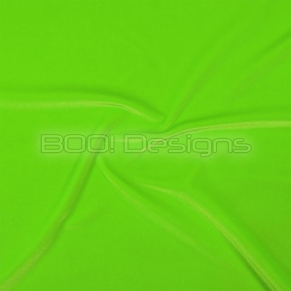 Spandex Smooth Velvet Neon Apple