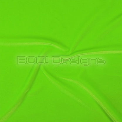 Spandex Smooth Velvet Neon Apple