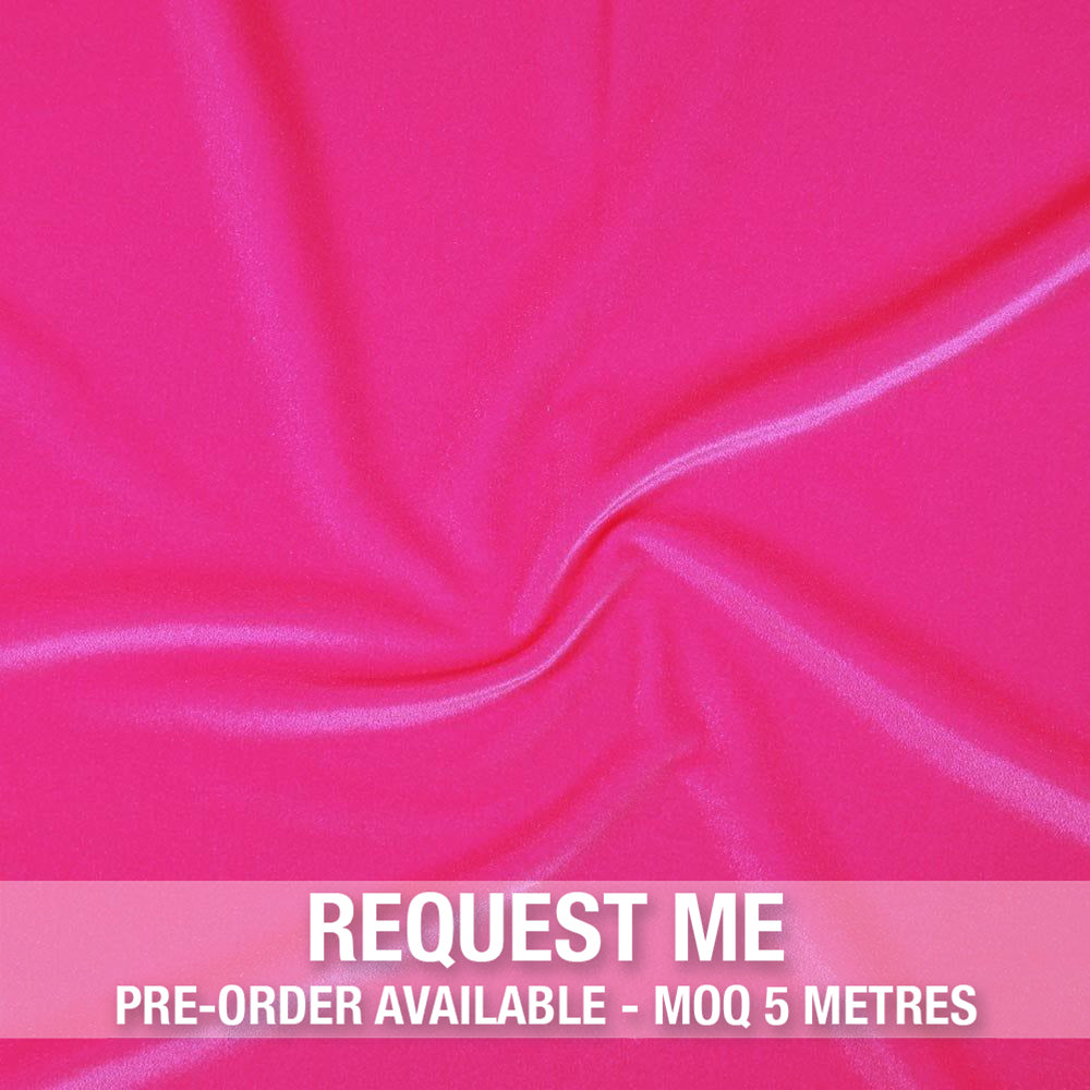 Spandex Smooth Velvet Neon Pink
