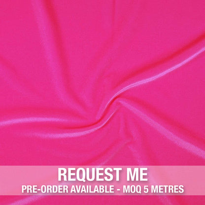 Spandex Smooth Velvet Neon Pink
