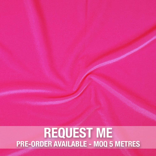 Spandex Smooth Velvet Neon Pink