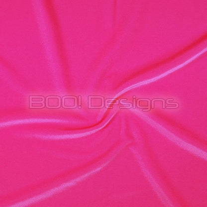 Spandex Smooth Velvet Neon Pink