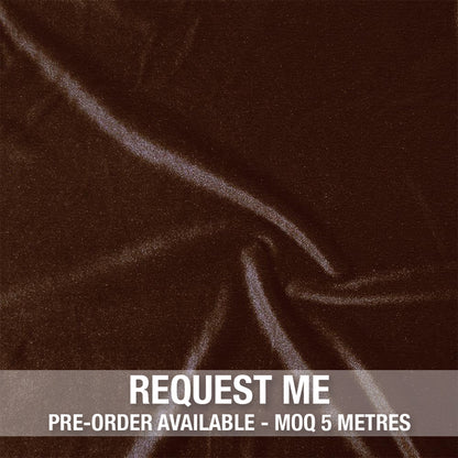 Spandex Smooth Velvet Cocoa