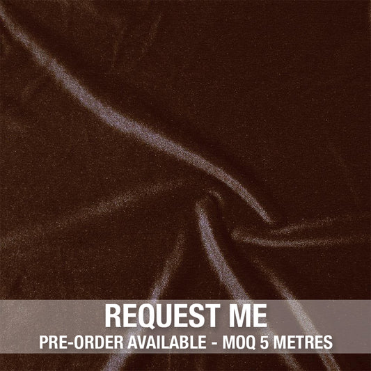 Spandex Smooth Velvet Cocoa