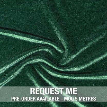 Spandex Smooth Velvet Moss
