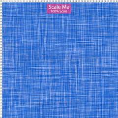 Spandex BOO35 Printed Linen Delft
