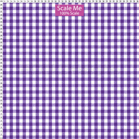Spandex BOO35 Gingham Imperial