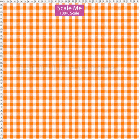 Spandex BOO35 Gingham Tiger