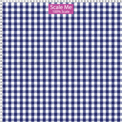 Spandex BOO35 Gingham Moonlight