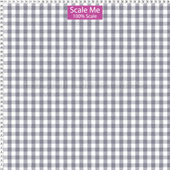 Spandex BOO35 Gingham Smoke