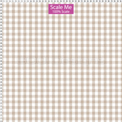 Spandex BOO35 Gingham Desert