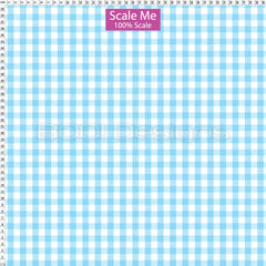 Spandex BOO35 Gingham Arctic