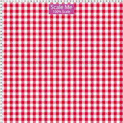 Spandex BOO35 Gingham Flamenco