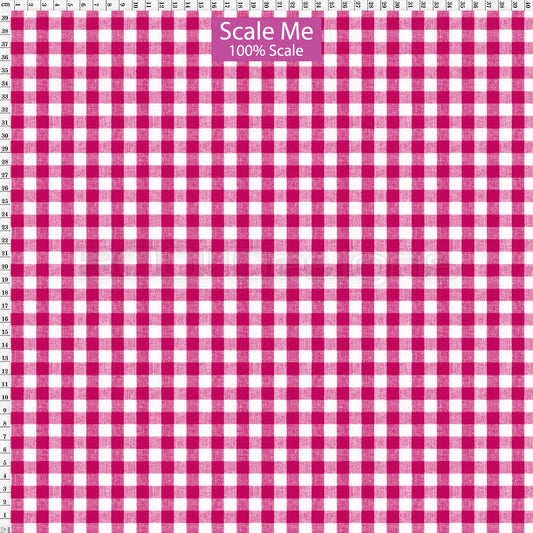 Spandex BOO35 Gingham Freisa - Thermo 250gsm / 100% Fabric