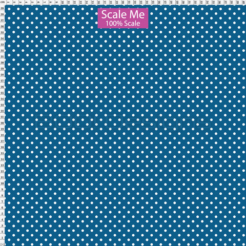 Spandex BOO35 Spots Prussian